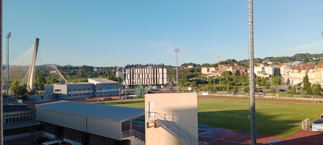 Vistas A La Pista De Atletismo Apartment ปอนเตเบดรา ภายนอก รูปภาพ